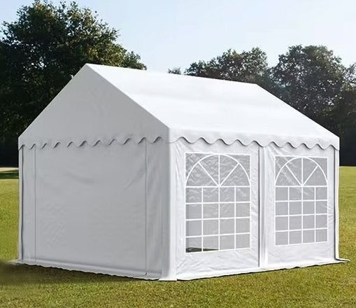 Outmate prof partytent 4x4 PVC zeilen+grond- en dak frame ., Ophalen, Opvouwbaar, Partytent, Zo goed als nieuw