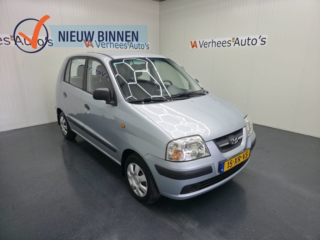 Hyundai Atos 1.1i Active Young (bj 2007), Keurmerk '100% Onderhouden', Stof, 31 €/maand, 4 cilinders