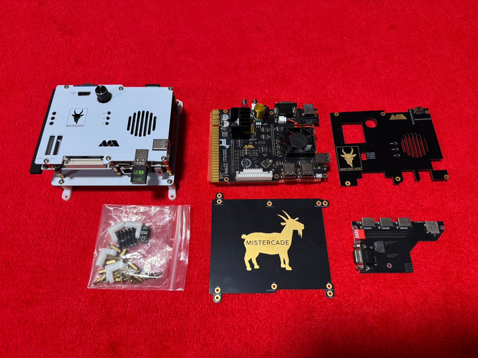 MISTercade MISTerFPGA 512GB JAMMA Arcade Kit V2.2 Full + 1.2, Ophalen, Zo goed als nieuw