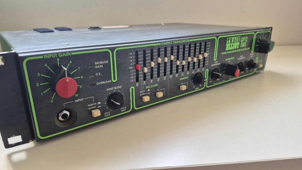 Trace Elliot AH250SMX 250watt basversterker, Muziek en Instrumenten, Ophalen, Gebruikt, Basgitaar, 100 watt of meer