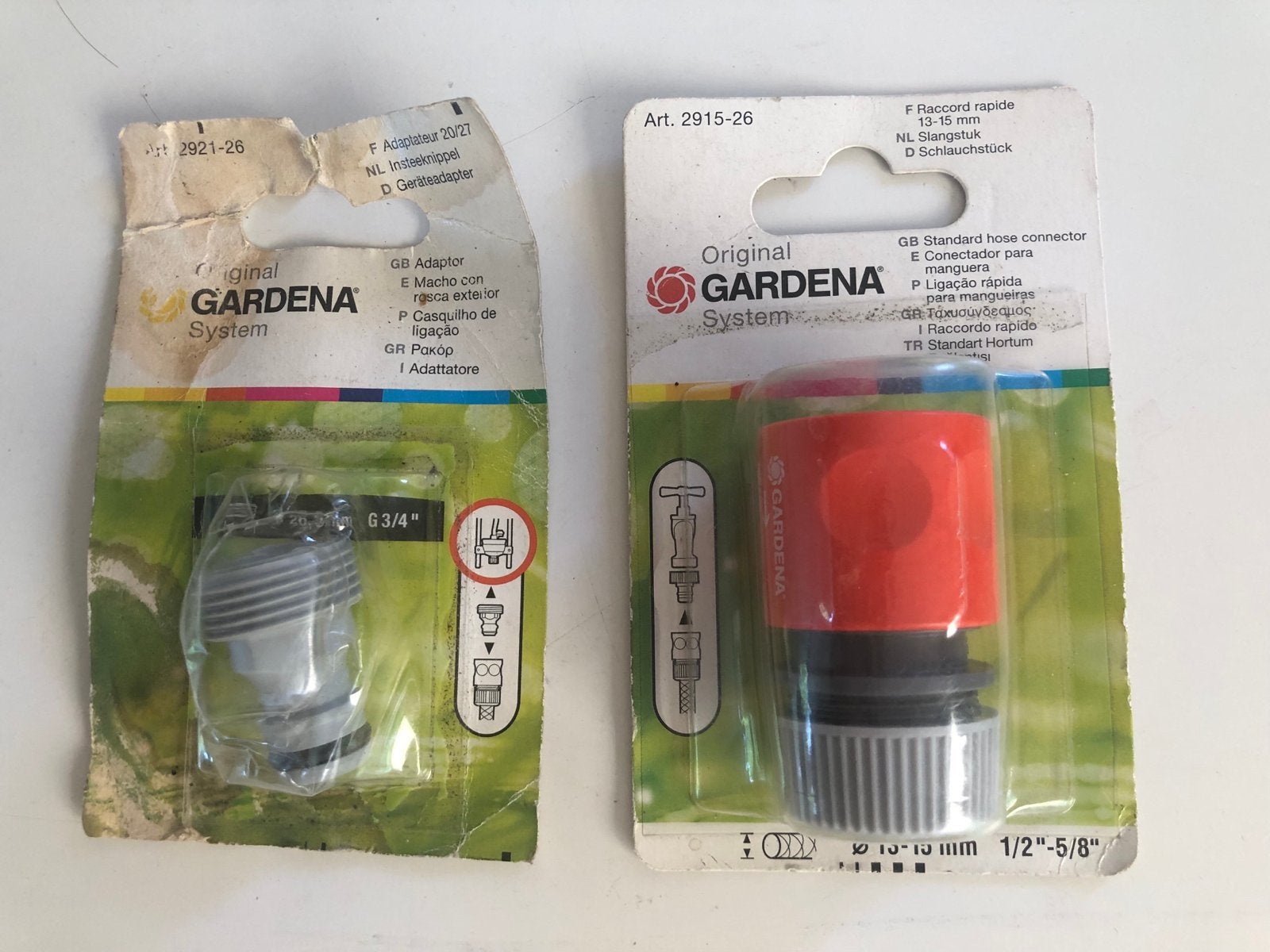 Gardena Tuinslangkoppelingen en Adapter - Nieuw in verpakkin, Ophalen of Verzenden, Nieuw, Tuinslangkoppeling