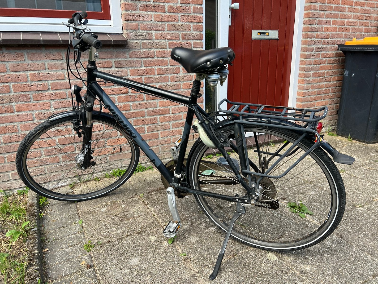 Nishiki Trekking Master Pro fiets - Comfortabel en Robuust, Overige merken, 28 inch, Gebruikt, Vering
