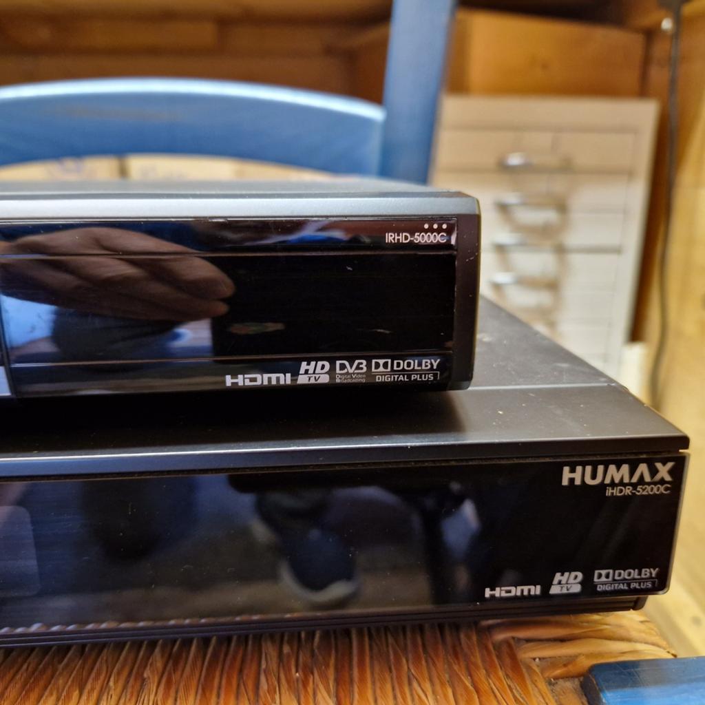 Humax 2x, Ophalen of Verzenden, Zo goed als nieuw, Decoder