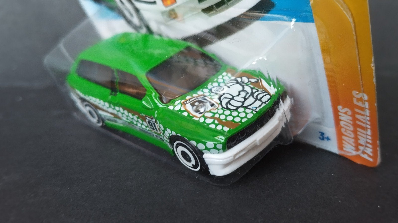 BMW M3 E30 Touring Tictac 1:64 3inch Hotwheels Pol, Auto, Verzenden, ., Nieuw