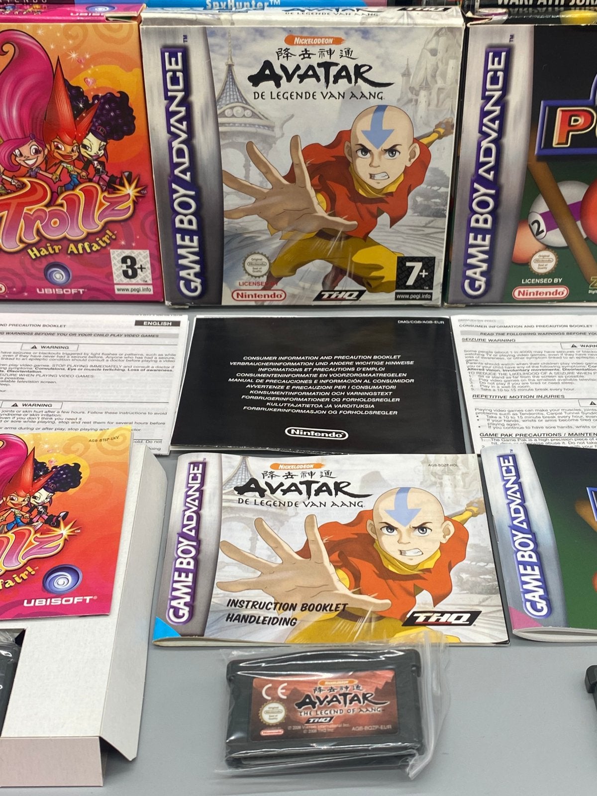Nintendo Game Boy Advance games | Pokémon Spyro Avatar etc., Spelcomputers en Games, Games | Nintendo Game Boy, Avontuur en Actie