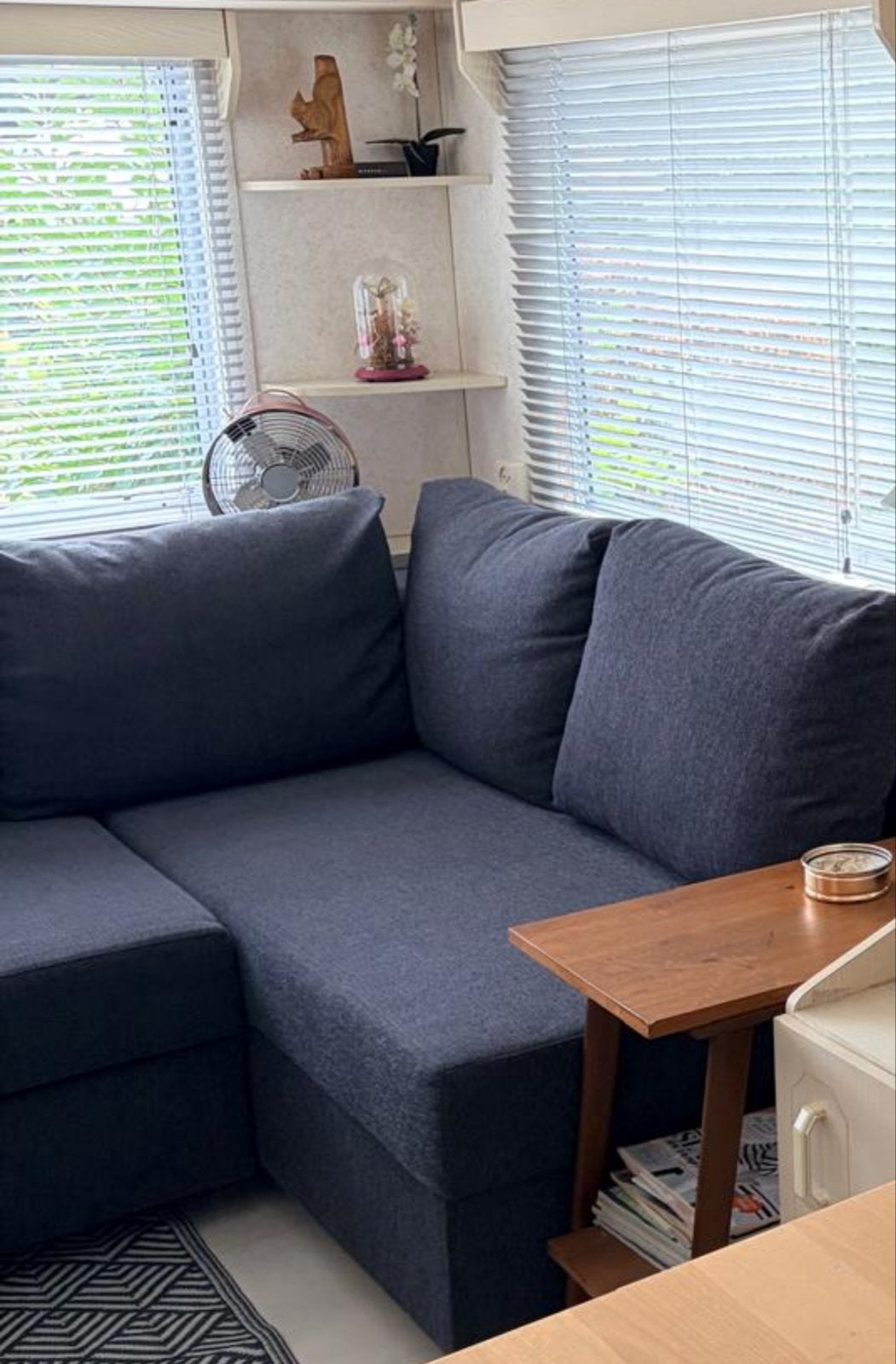Comfortabele ikea FRIHETEN slaapbank incl topper., Huis en Inrichting, Ophalen, Hoekbank, Driepersoons, 75 tot 100 cm