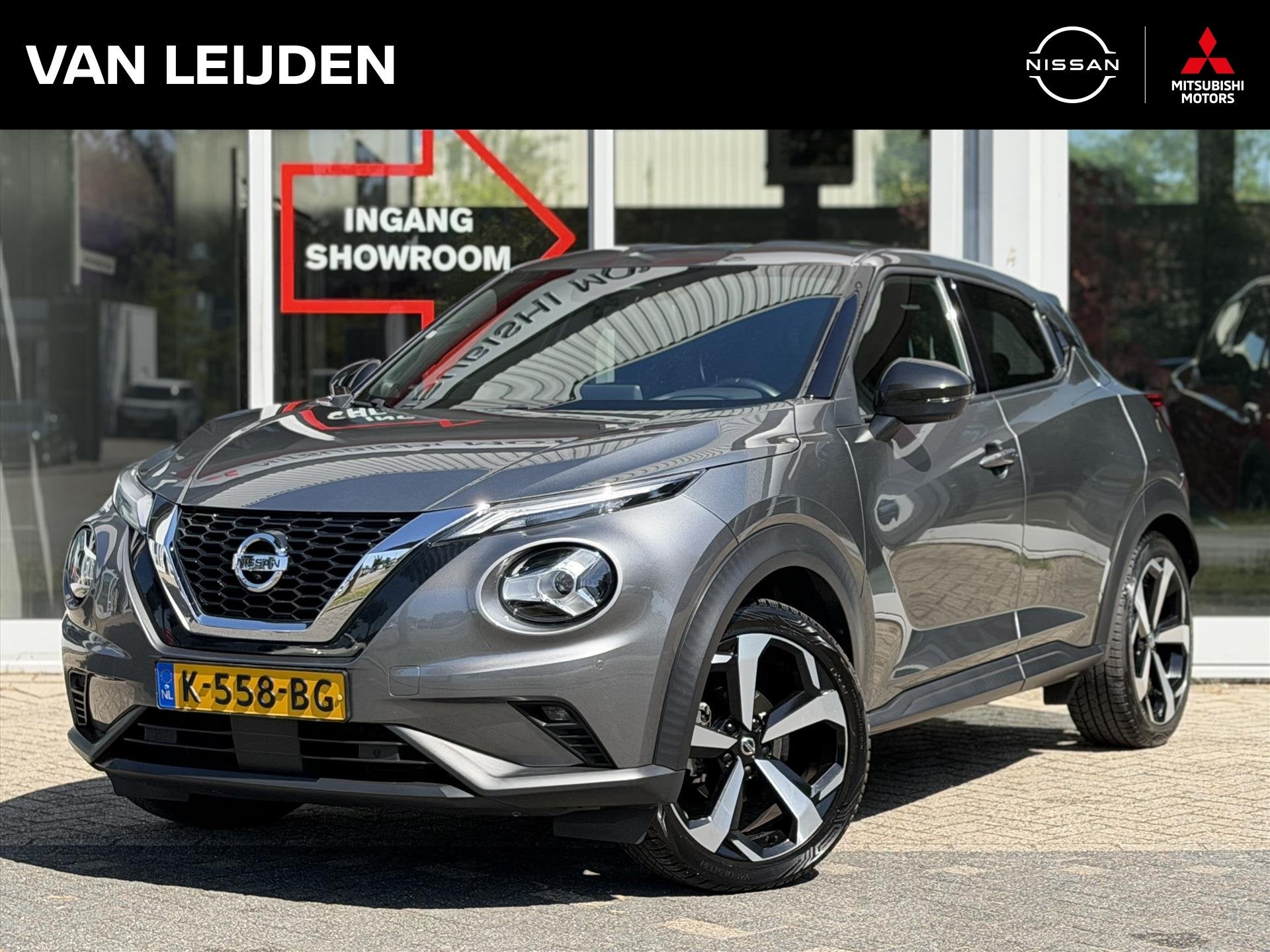 Nissan Juke 1.0 DIG-T DCT Tekna | Trekhaak | BOSE | Navigati, Leder en Stof, Bedrijf, 3 cilinders, 638 kg