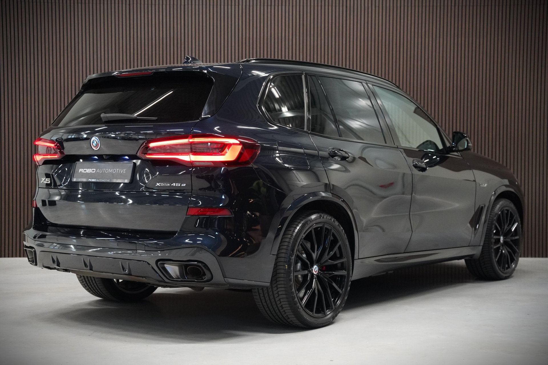 BMW X5 xDrive45e High Executive M Sport | Panoramadak | Head, Auto's, Gebruikt, 394 pk, Zwart, Leder