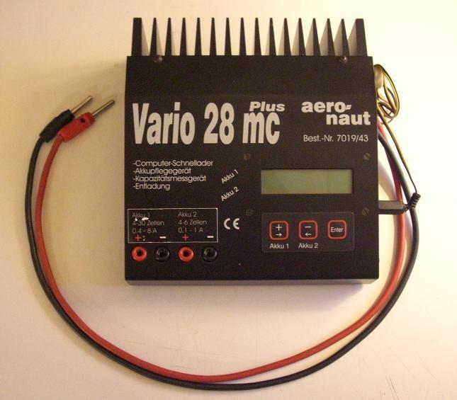 Aeronaut Vario 28MC Accu Modelbouw Snellader., Ophalen of Verzenden, Zo goed als nieuw