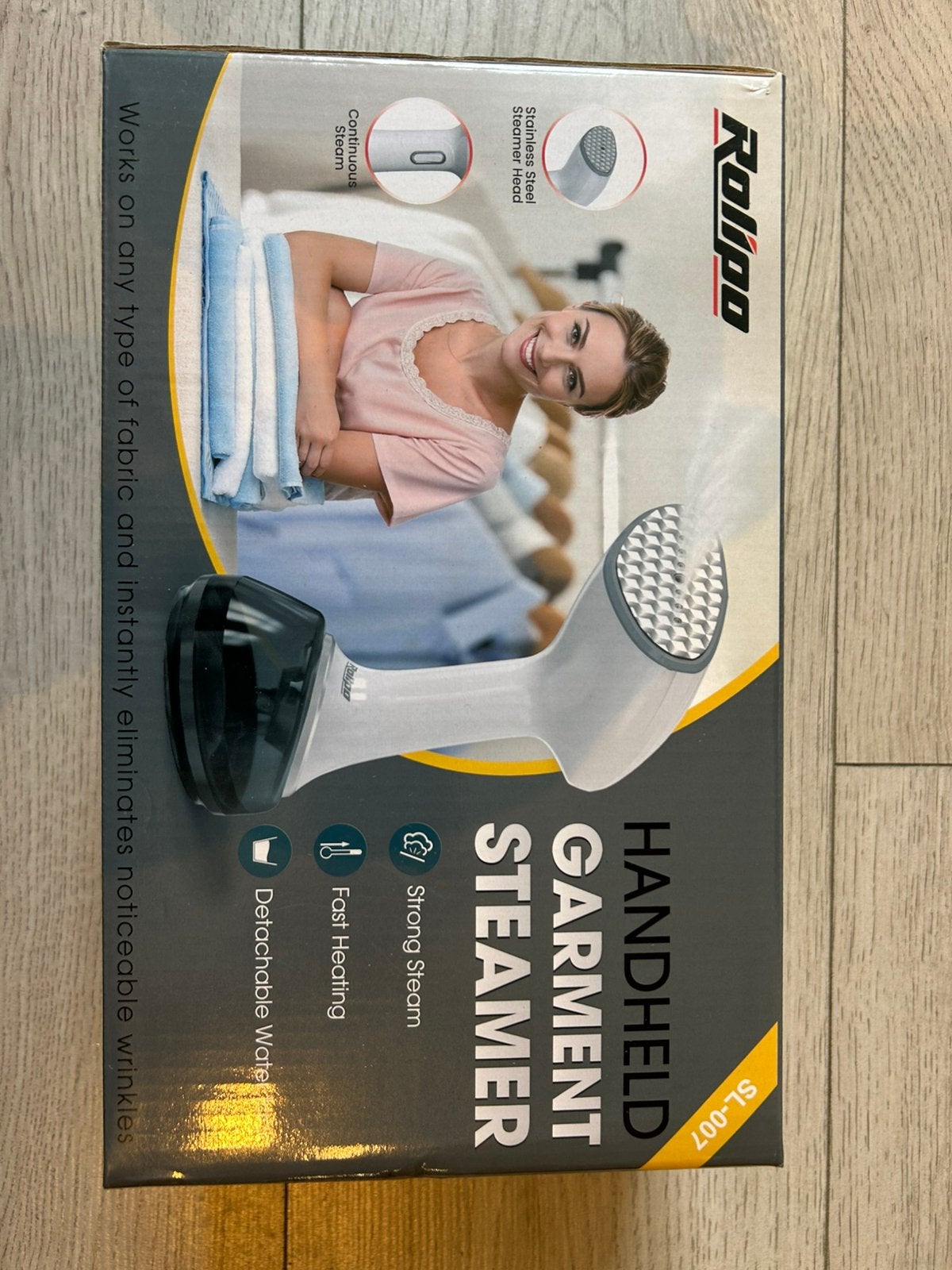 Rolipo Handheld Garment Steamer SL-007 - Nieuw, Witgoed en Apparatuur, Stoomapparaten, Ophalen, Nieuw, Kledingstomer