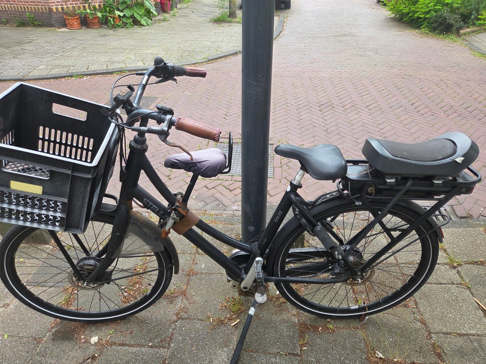 Stella Dolce Black E-bike - Elektrisch defect, voor klusser, 51 tot 55 cm, Ophalen, Gebruikt, Overige merken