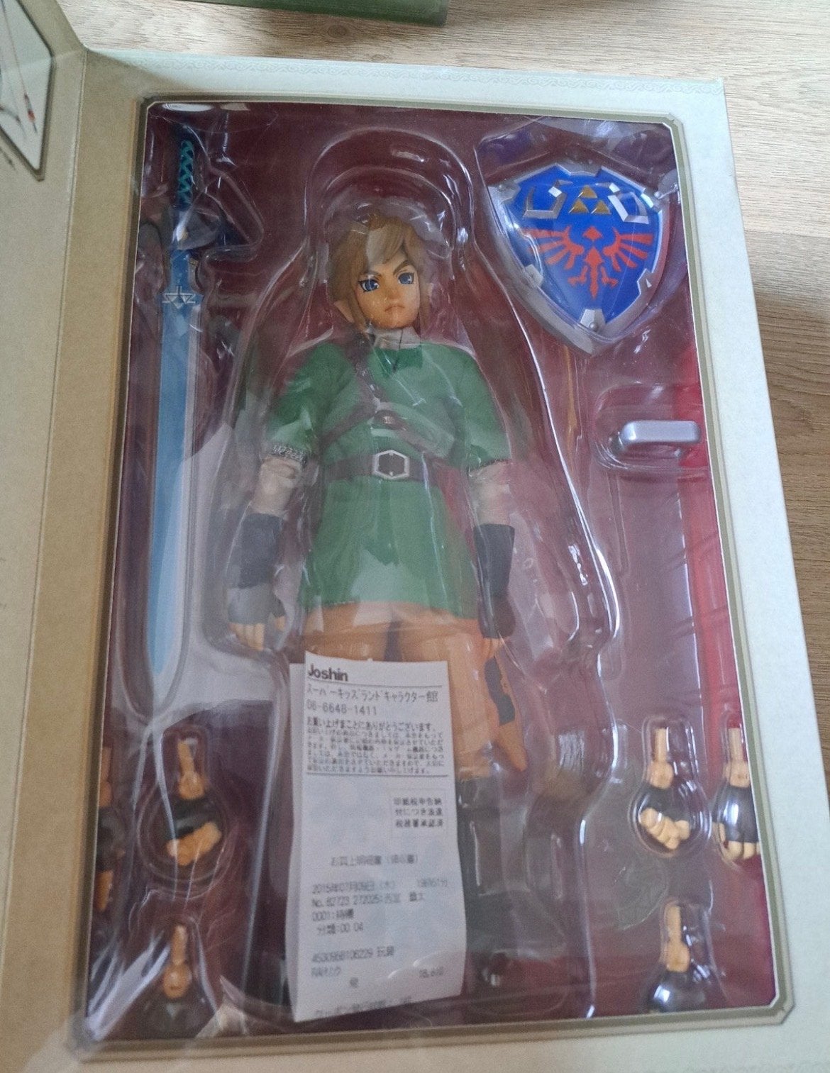 The Legend of Zelda Link actiefiguur - Nieuw in doos, Ophalen of Verzenden, Zo goed als nieuw