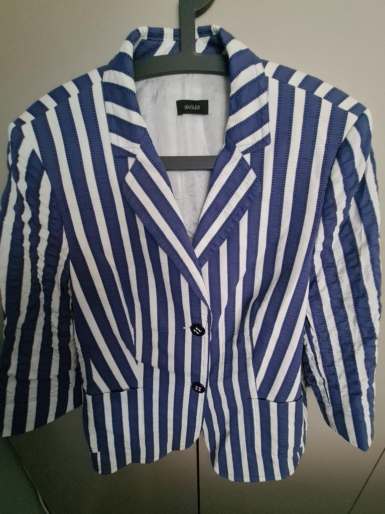 Basler blazer jasje Maat 44, Zo goed als nieuw, Jasje, Verzenden, Blauw
