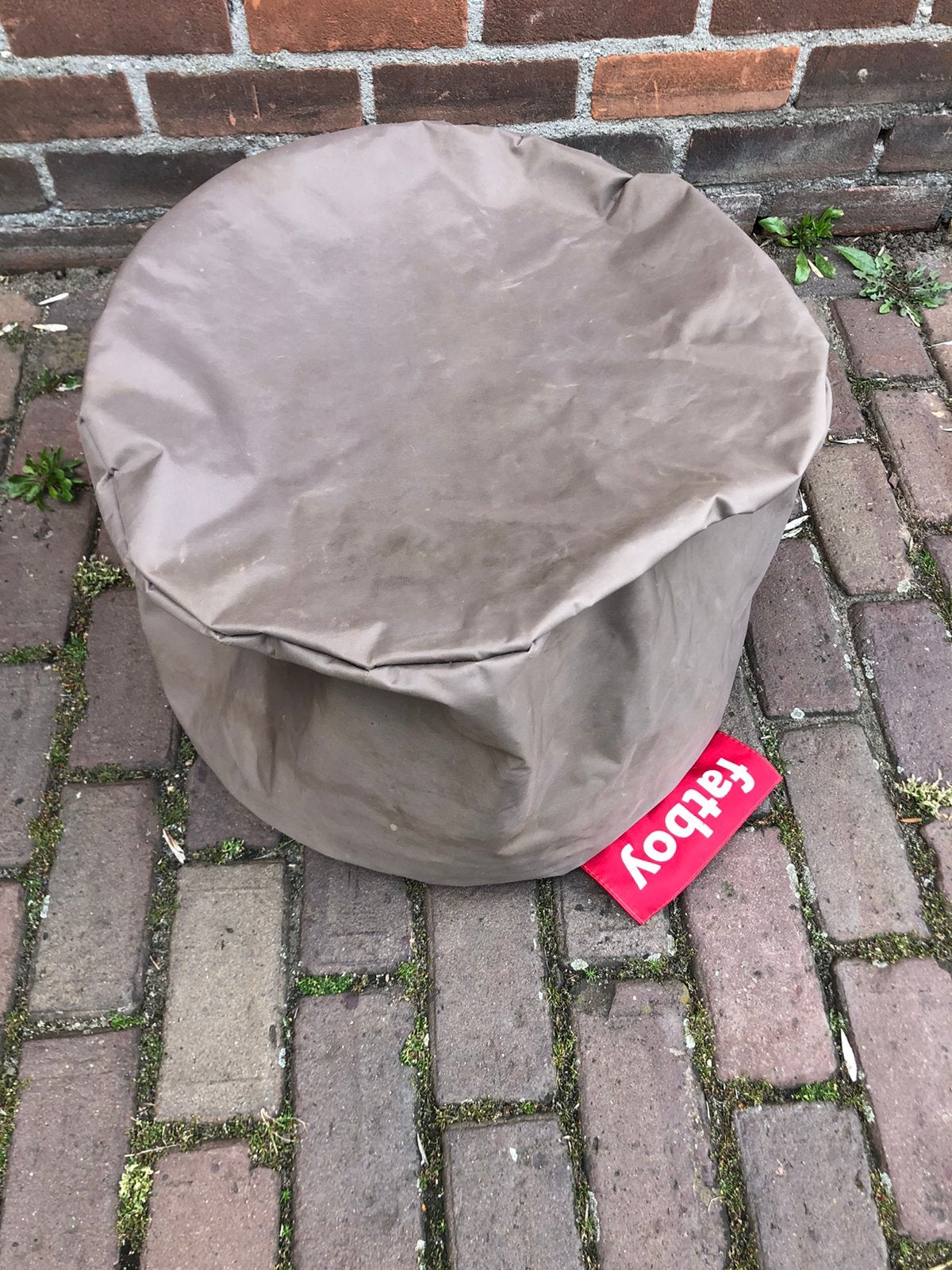 Fatboy zitzak, Ophalen of Verzenden, Gebruikt, Grijs, Zitzak