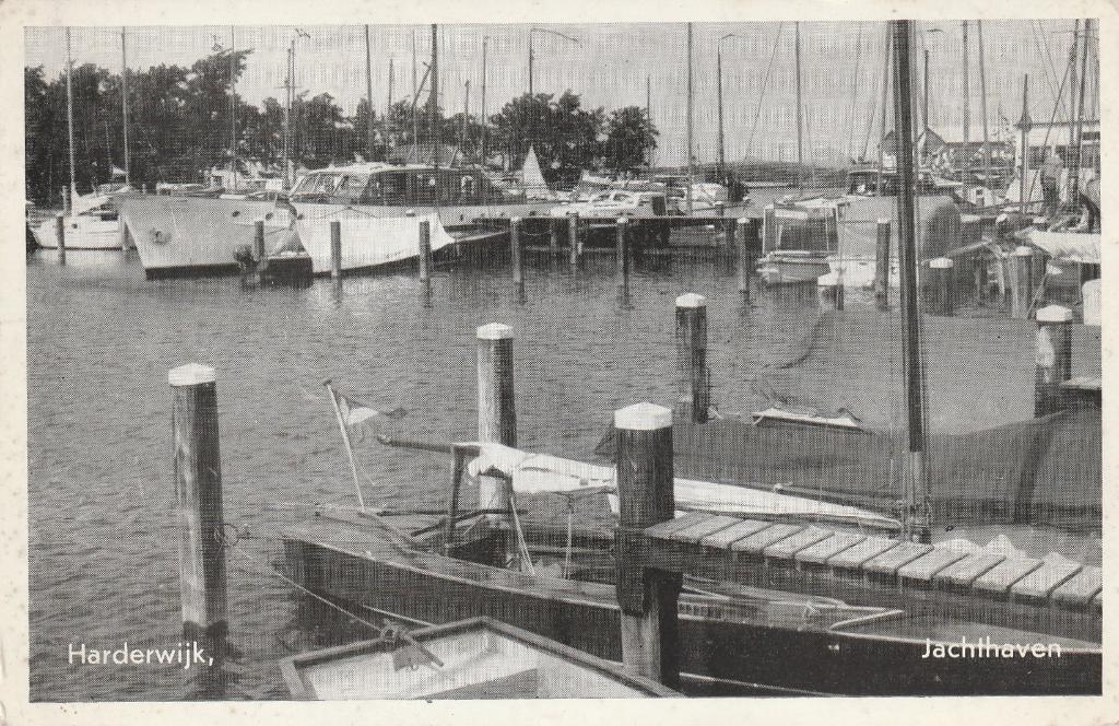 harderwijk- jachthaven, Verzenden, 1940 tot 1960, Gelderland