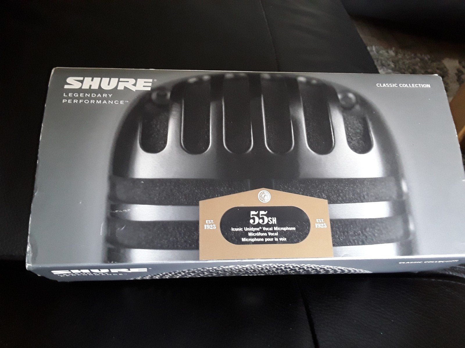 Shure retro microfoon 55 SH ll, Ophalen, Zo goed als nieuw, Zangmicrofoon