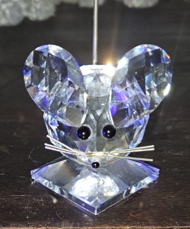 Swarovski muis middel, Ophalen of Verzenden, Zo goed als nieuw, Figuurtje