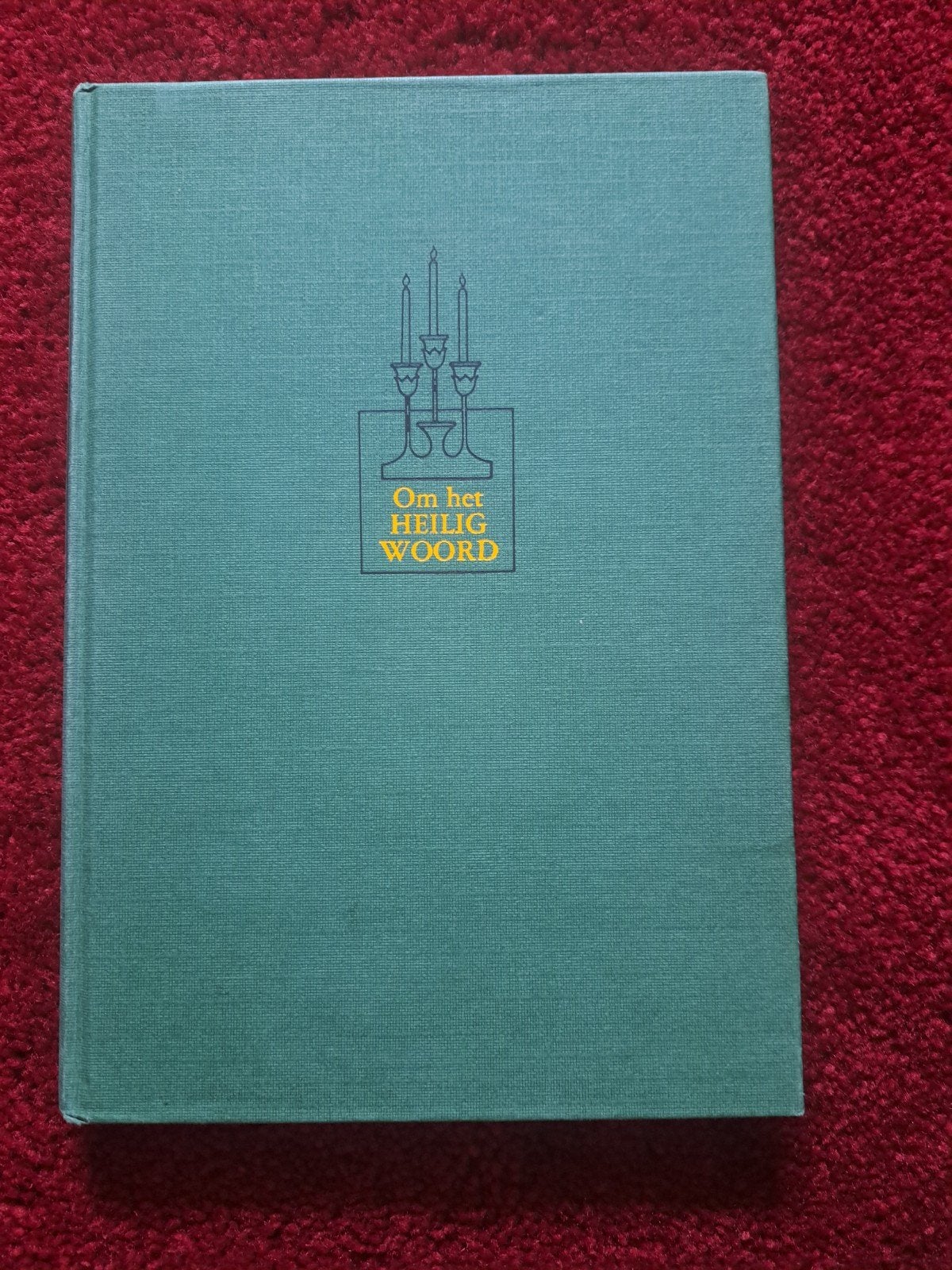 Om het Heilig Woord - Groene hardcover, Antiek en Kunst, Ophalen of Verzenden, A.G. Eggebeen
