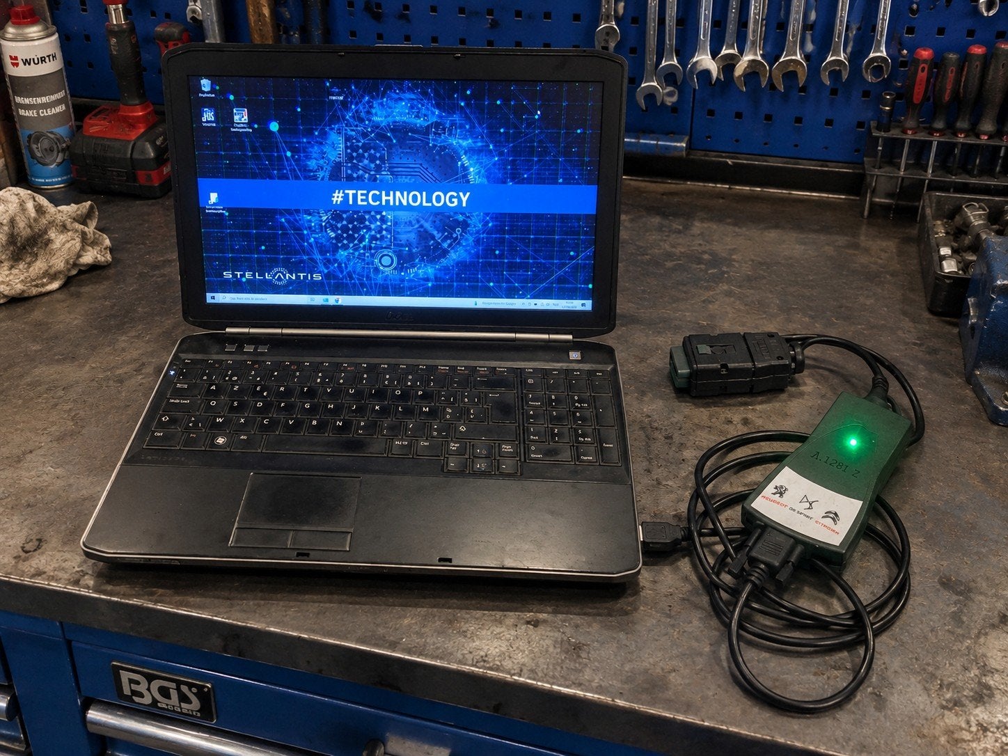 Complete Diagbox / Lexia 3 Diagnoseset + Laptop, Ophalen, Zo goed als nieuw