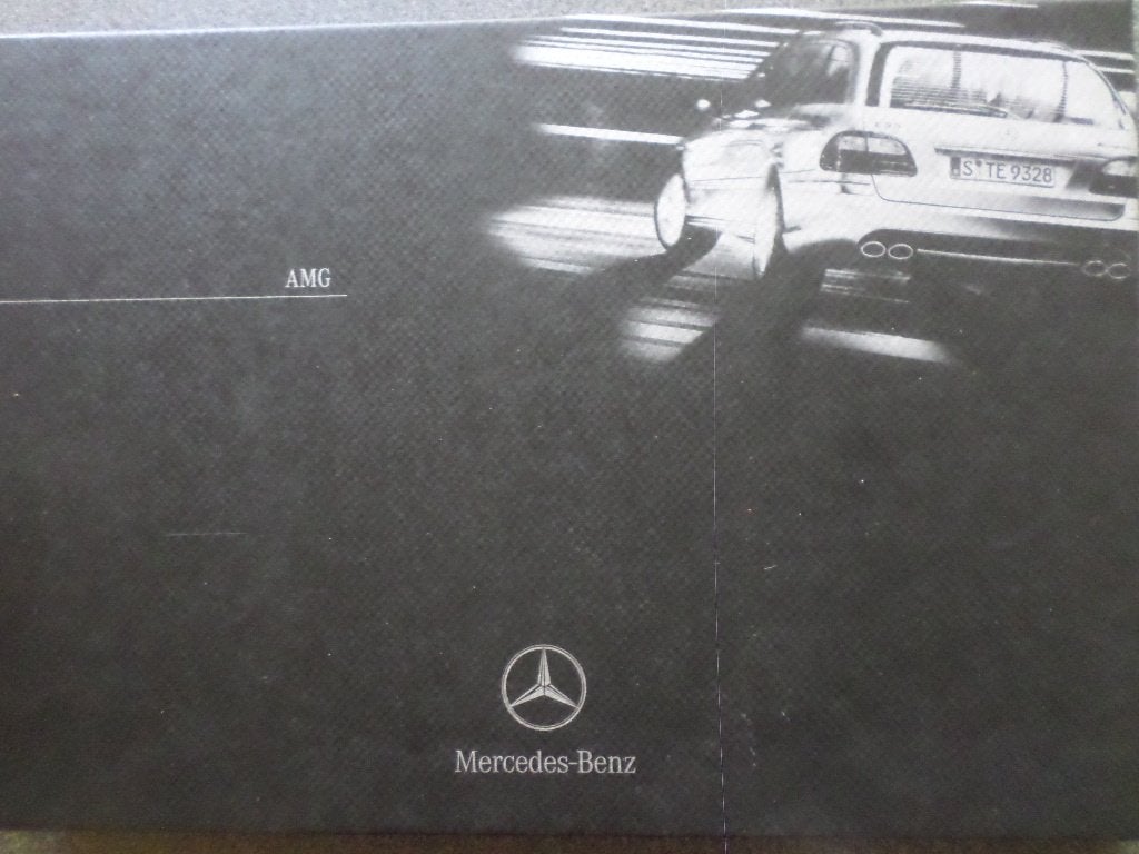 Mercedes C30 C32 E55 S55 ML55 CL55 CLK55 SL55 AMG 2003 Boek, Ophalen of Verzenden, Zo goed als nieuw, Mercedes