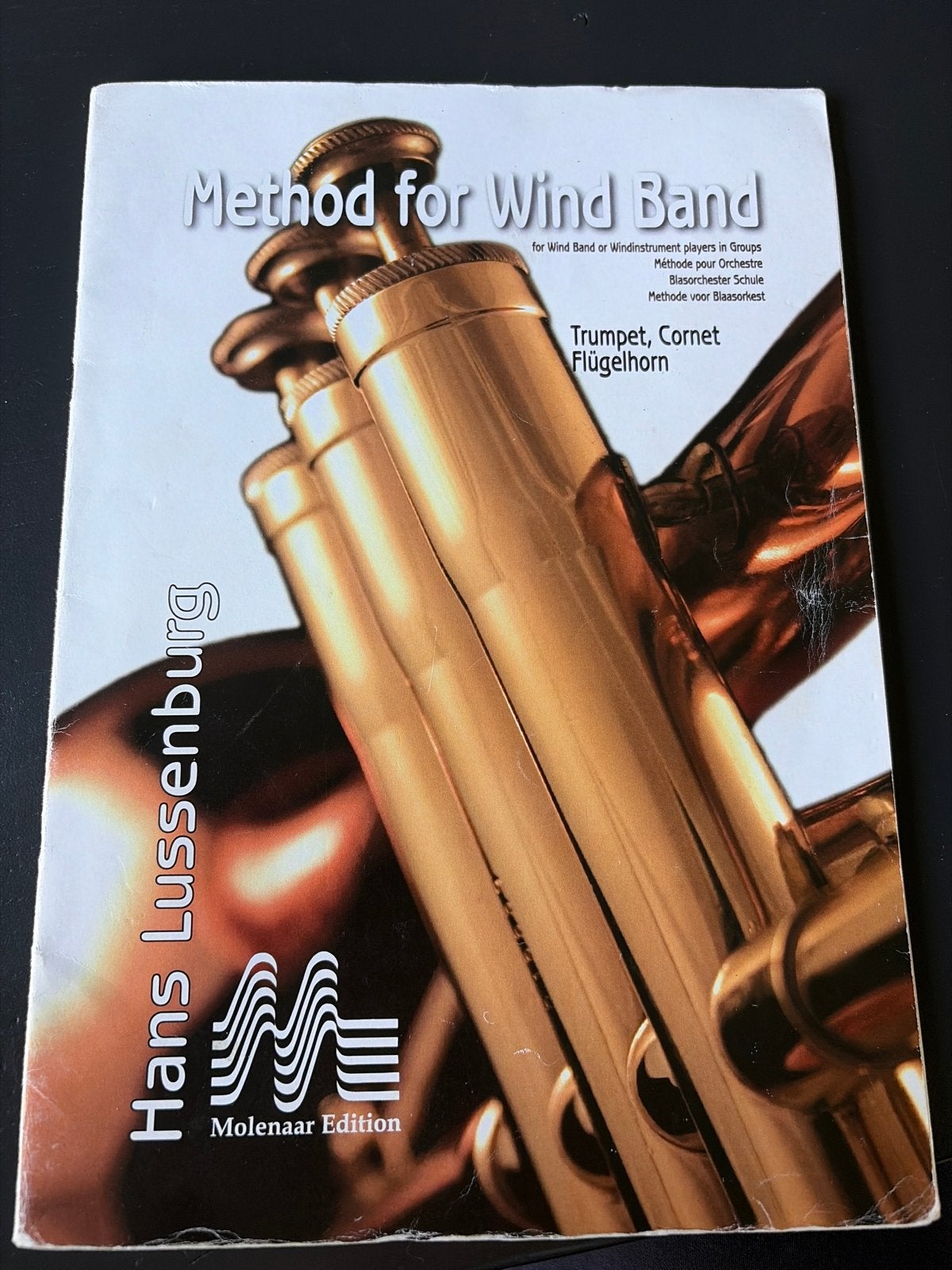Method for Wind Band - trompet, bügel, cornet, Gebruikt, Overige genres, Les of Cursus, Ophalen of Verzenden