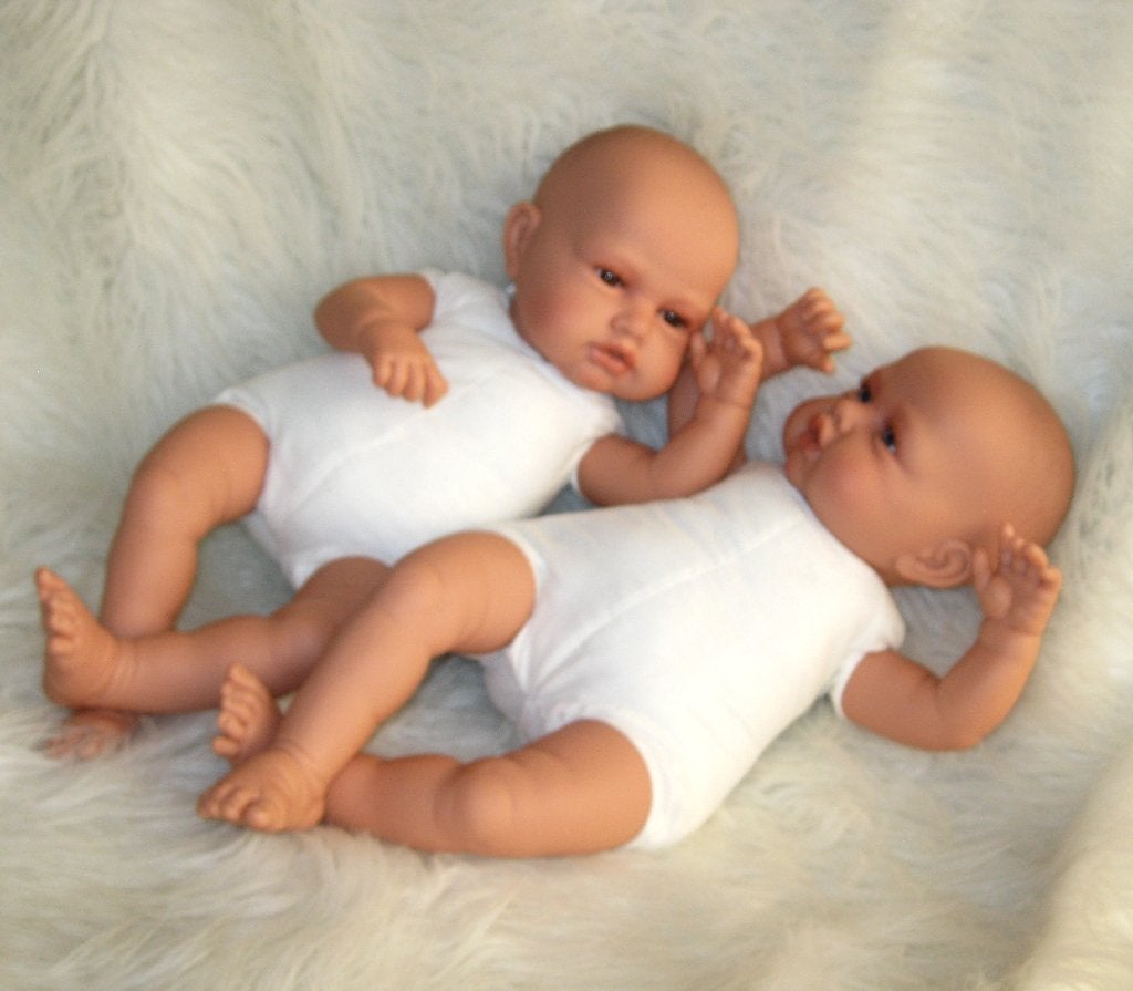 2 x baby pop Antonio Juan levensechte babypop Babydo 50 cm, Nieuw, Ophalen of Verzenden, Antonio Juan, Info@selintoys.nl