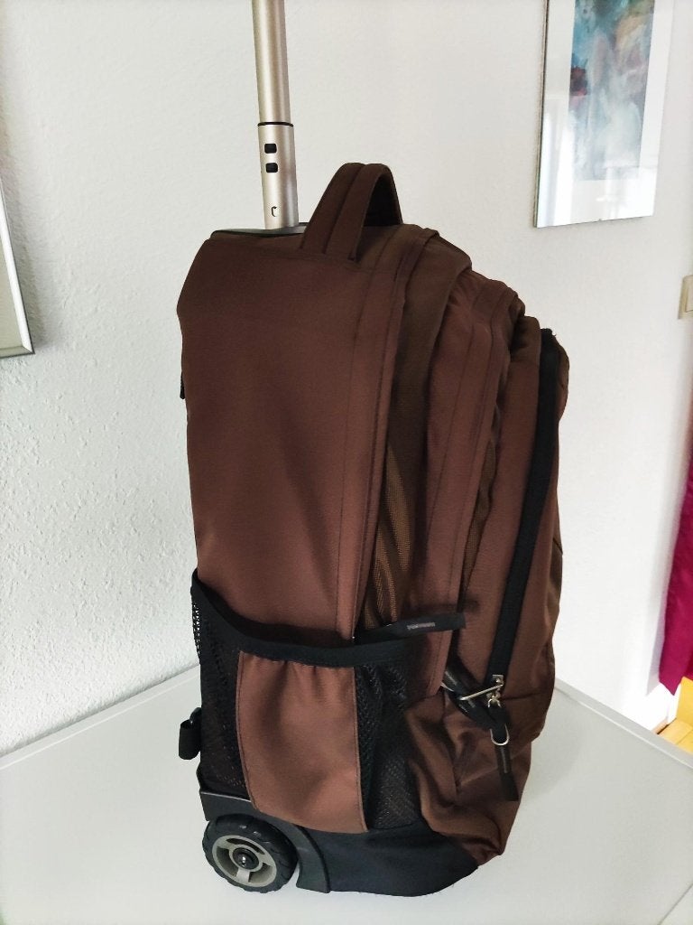 **** TROLLEY REISTAS JANSPORT 2 WIELEN NIEUW ****, Ophalen, 50 tot 60 cm, Wieltjes, Nieuw