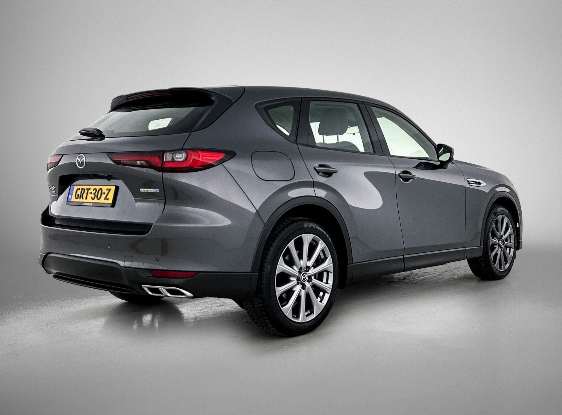 Mazda CX-60 2.5 e-SkyActiv PHEV Exclusive-Line | Leder | Tre, Automaat, 12 maanden, Stof, Gebruikt