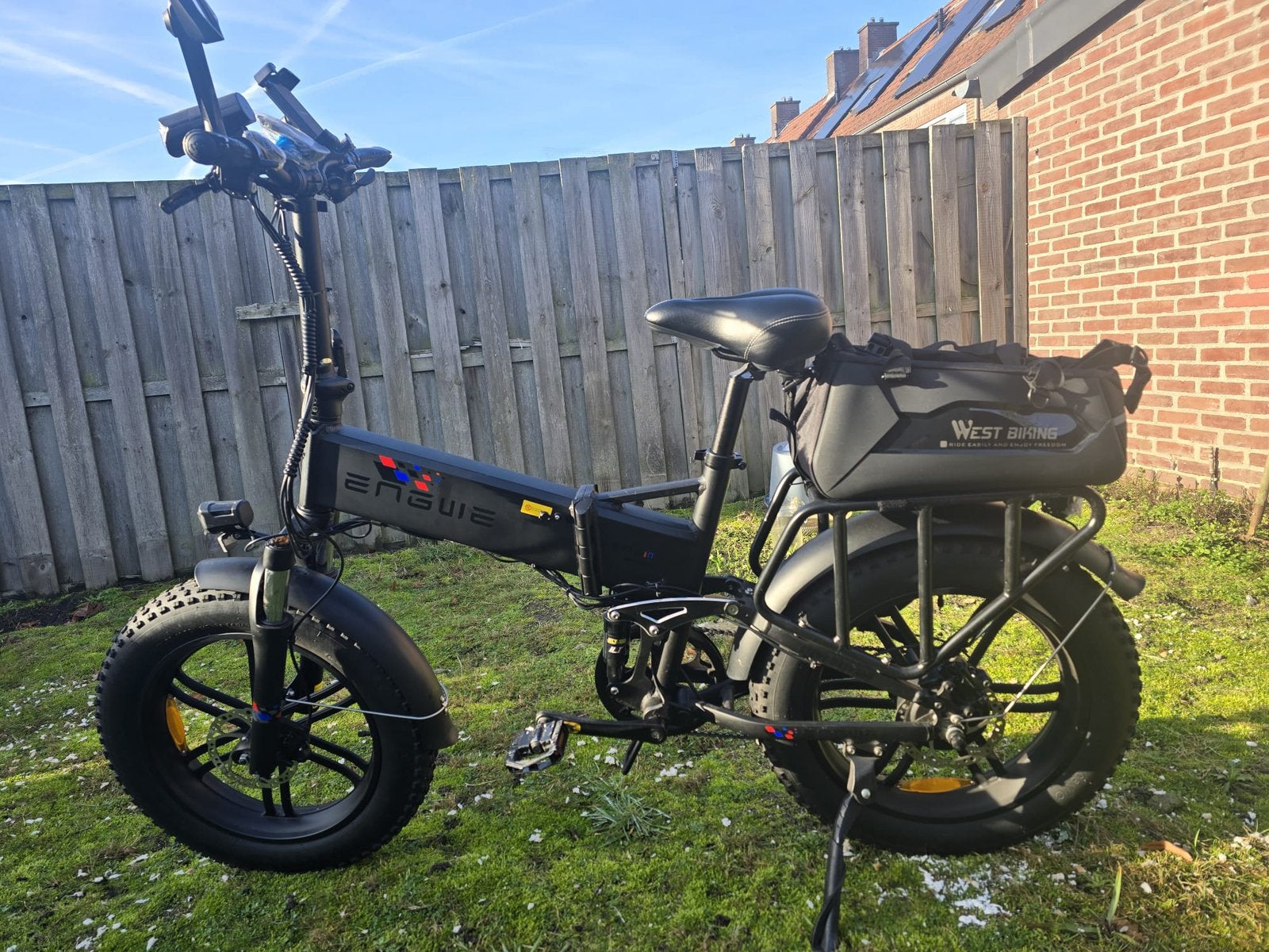 Elektrische Fatbike 48V 25Ah Zwart, Fietsen en Brommers, Ophalen of Verzenden, Zo goed als nieuw, Overige merken
