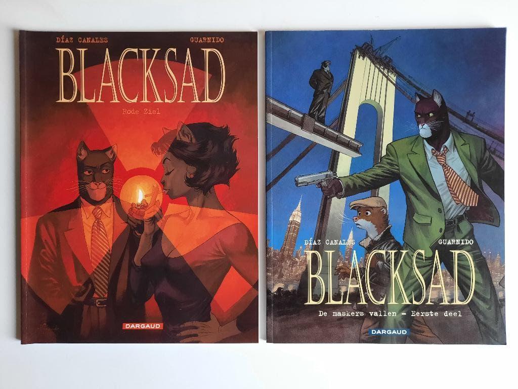 Blacksad, keuze uit 2 titels, Meerdere stripboeken, Ophalen of Verzenden, Gelezen