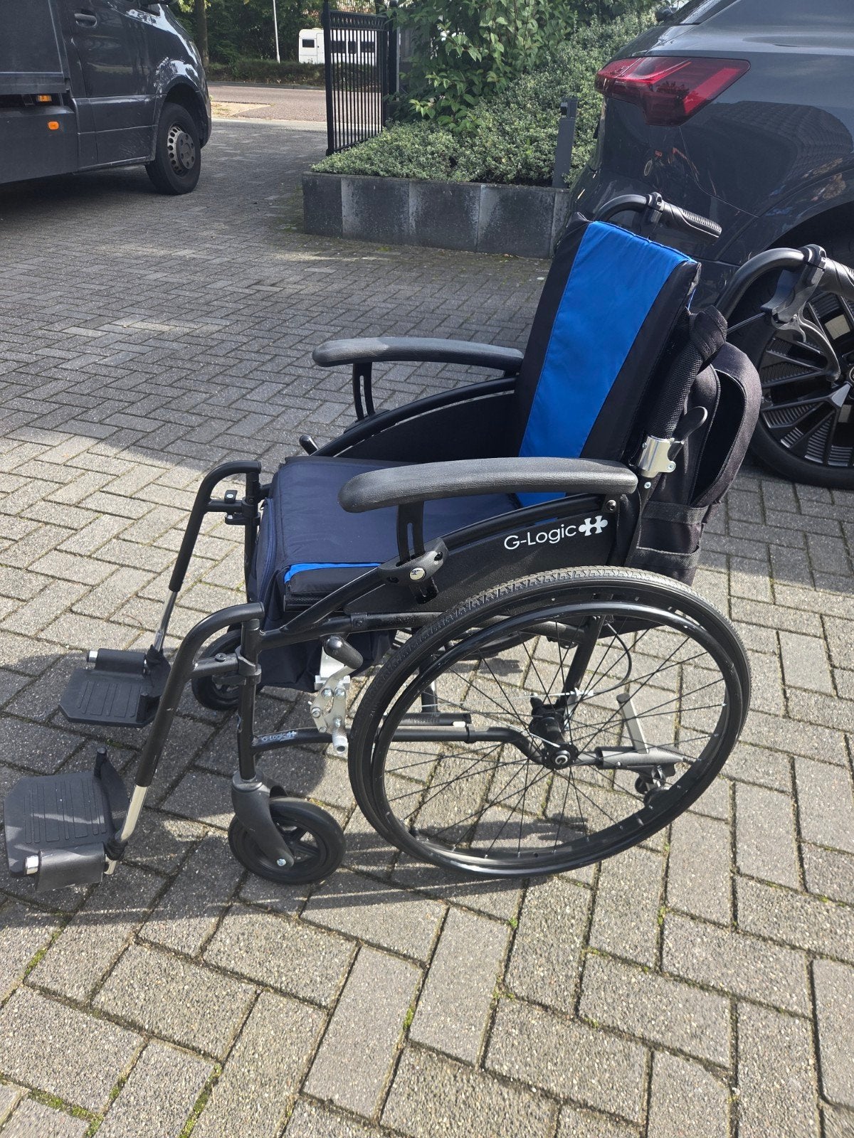 g logica, Diversen, Ophalen, Inklapbaar, Zo goed als nieuw, Duwrolstoel