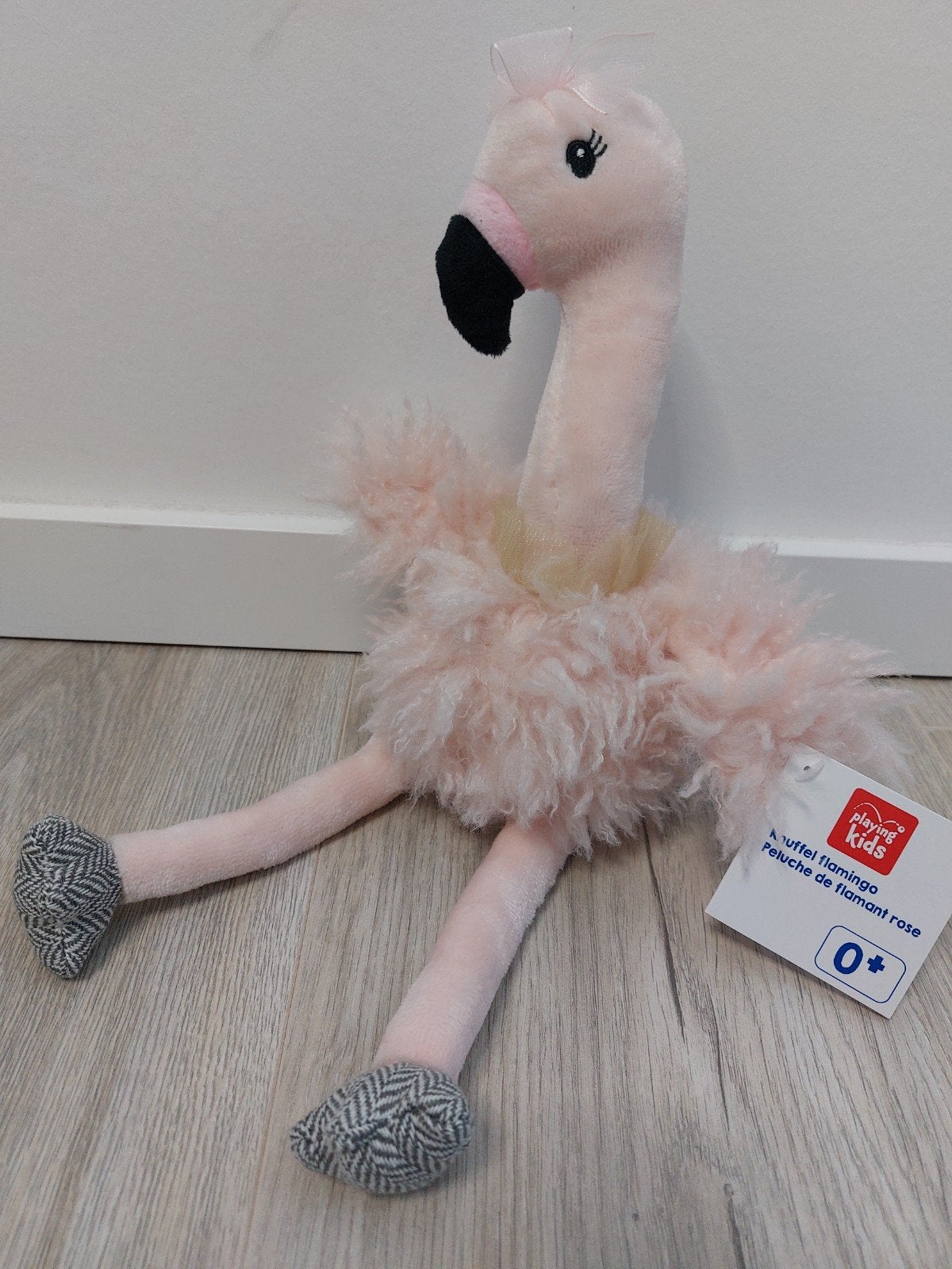 Nieuw! Knuffel playing kids Evora Zwaan gans roze L1241, Kinderen en Baby's, Ophalen of Verzenden, Zo goed als nieuw, Overige typen
