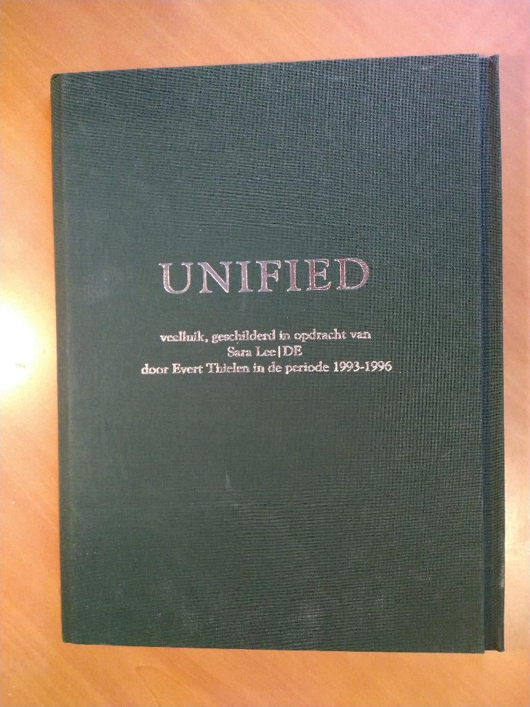 Unified - veelluik, geschilderd in opdracht van Sara Lee/DE, Boeken, Kunst en Cultuur | Beeldend, Ophalen of Verzenden, Zo goed als nieuw