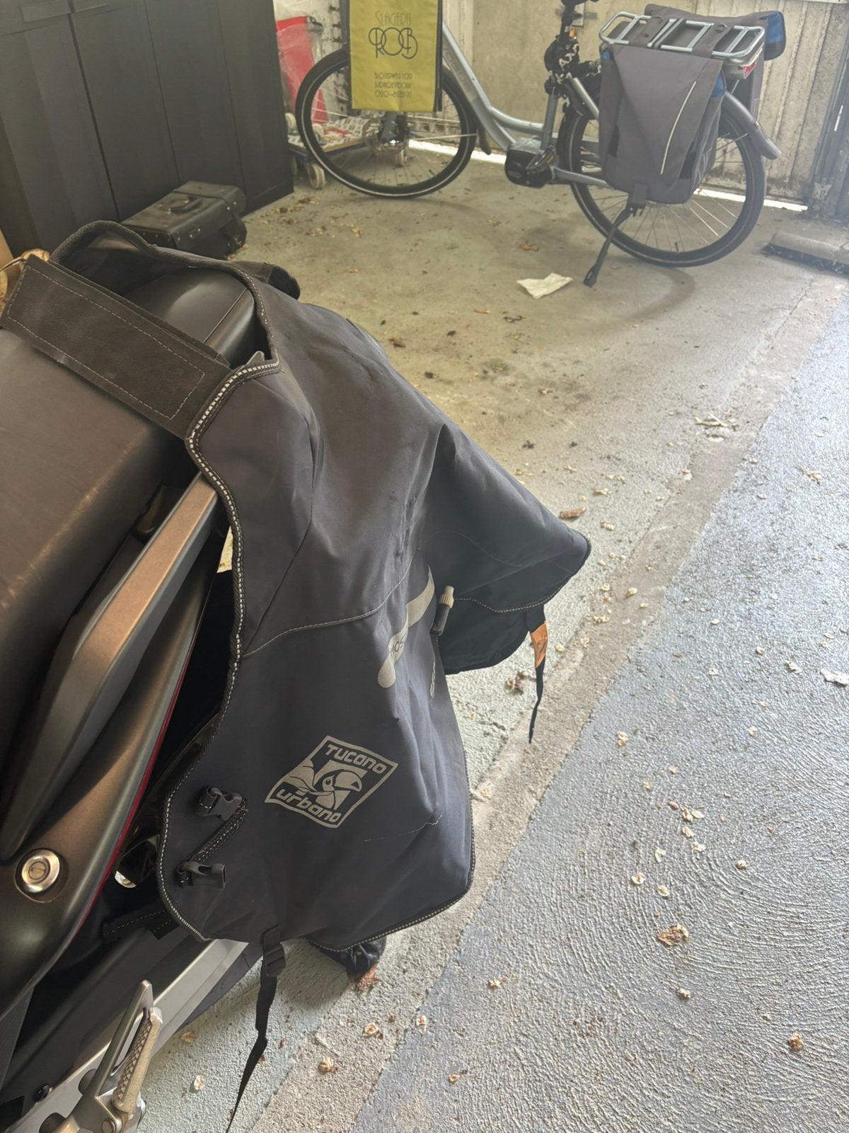Beenkleed scooter Tucano, Motoren, Accessoires | Overige, Ophalen, Gebruikt