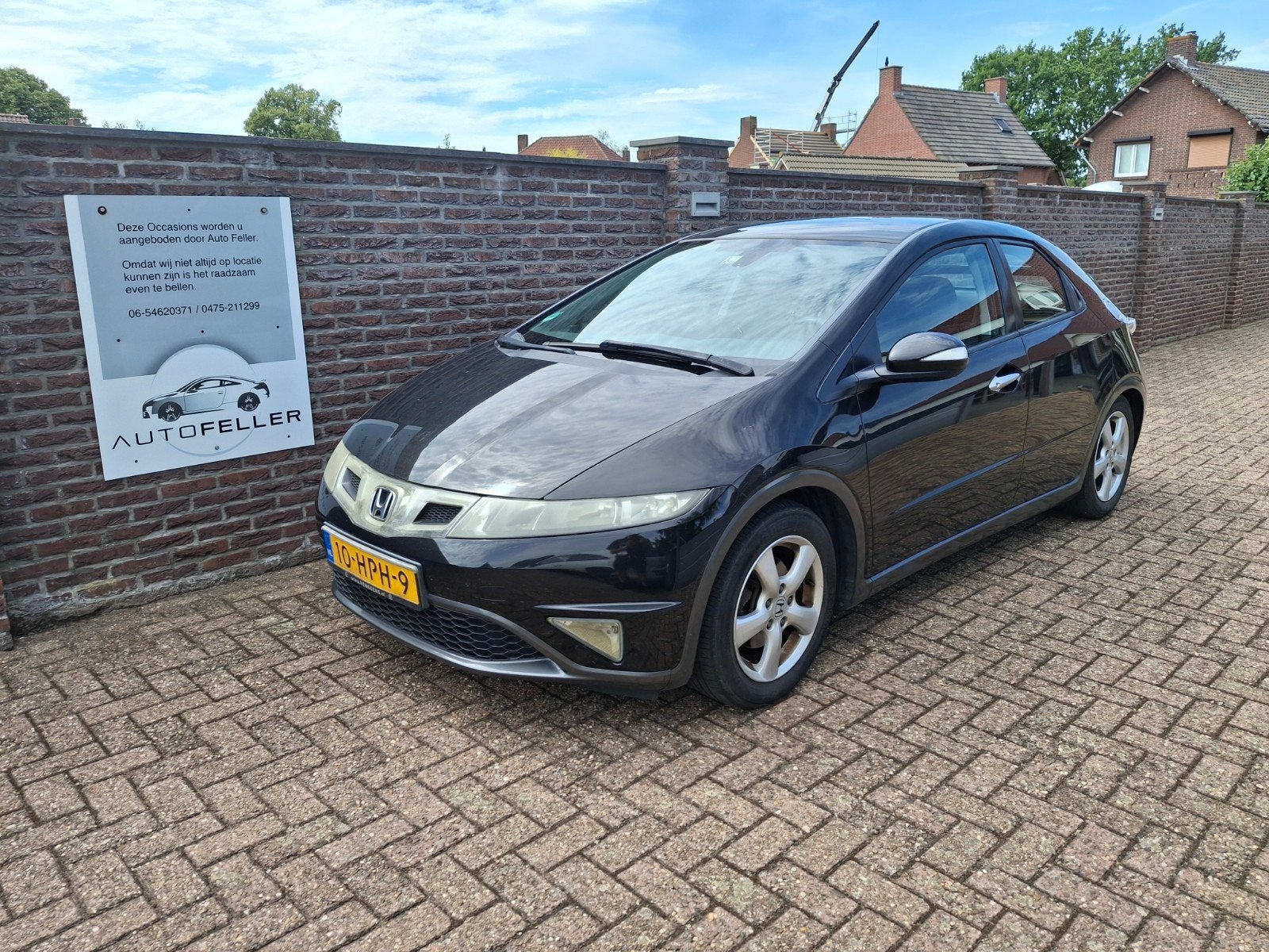 Honda Civic 1.4 I 5DR 2009 Bruin, Auto's, Honda, Voorwielaandrijving, 4 cilinders, Bruin, Origineel Nederlands