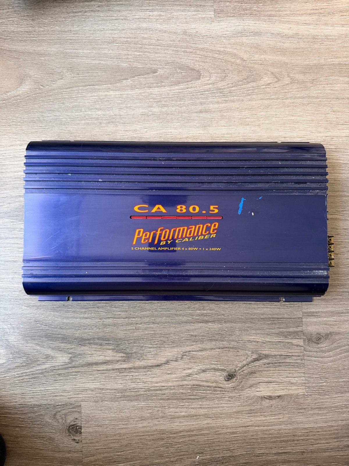 Performance CA 80.5 Versterker auto, Overige merken, Ophalen of Verzenden, 120 watt of meer, Gebruikt