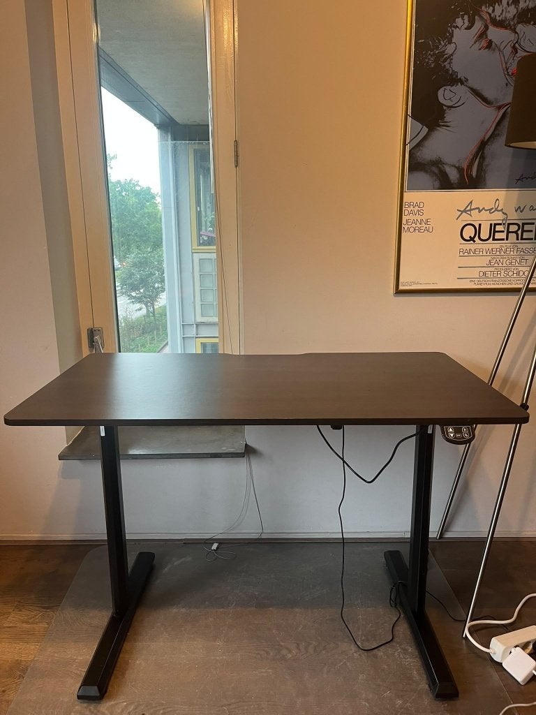 Standing desk, Ophalen
