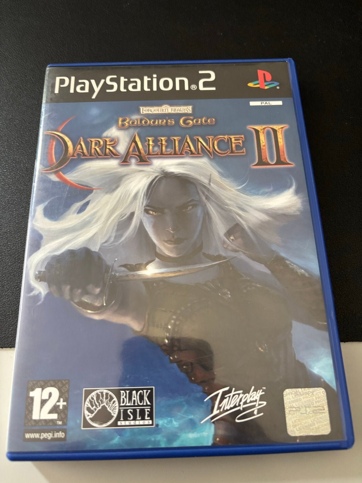 Baldur's Gate Dark Alliance II PS2 RPG Avontuur, Gebruikt, 2 spelers, Eén computer, Ophalen of Verzenden