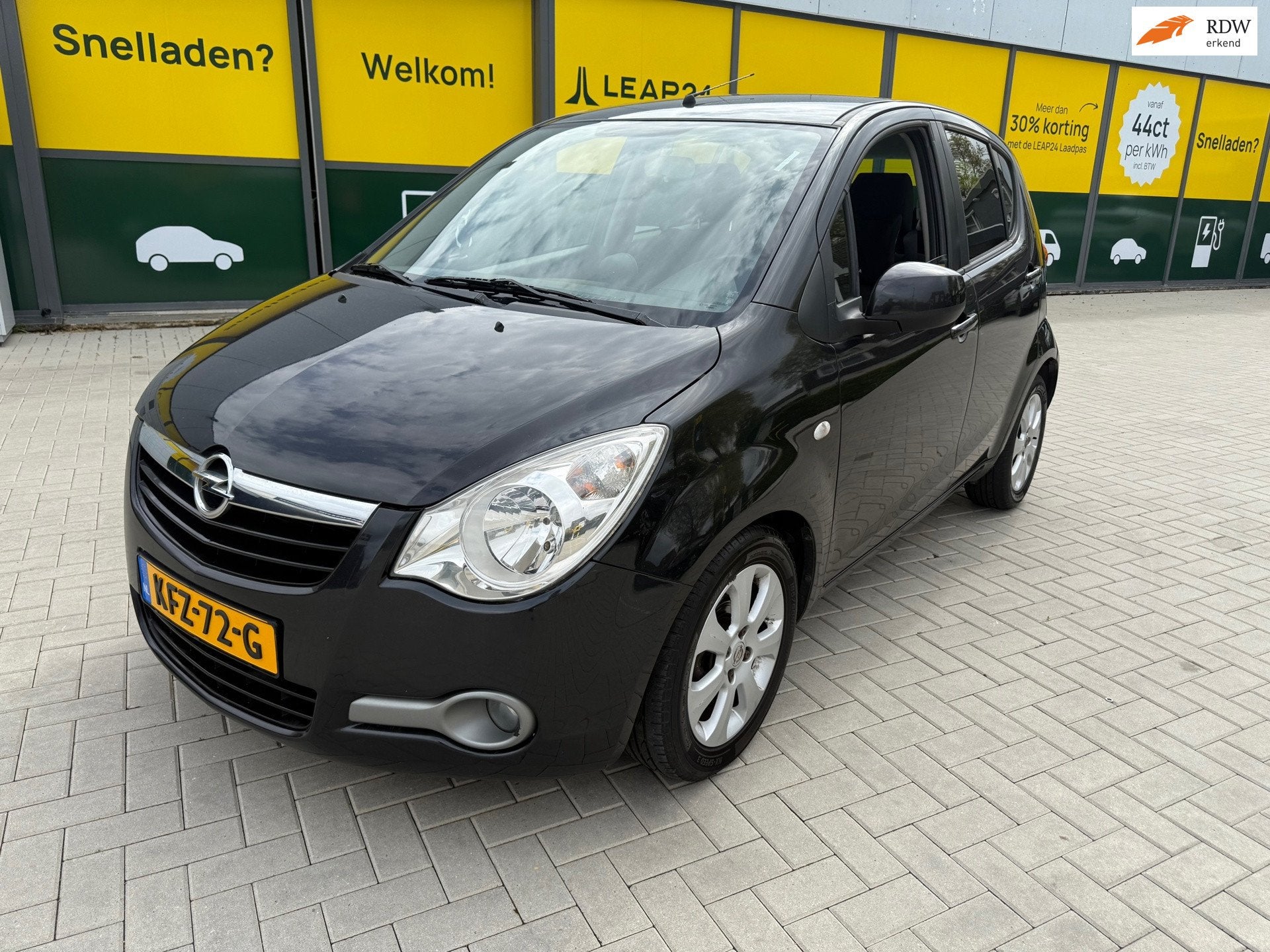 Opel AGILA 1.2 Enjoy AUTOMAAT*, Auto's, 86 pk, Gebruikt, 4 cilinders, Elektrische ramen
