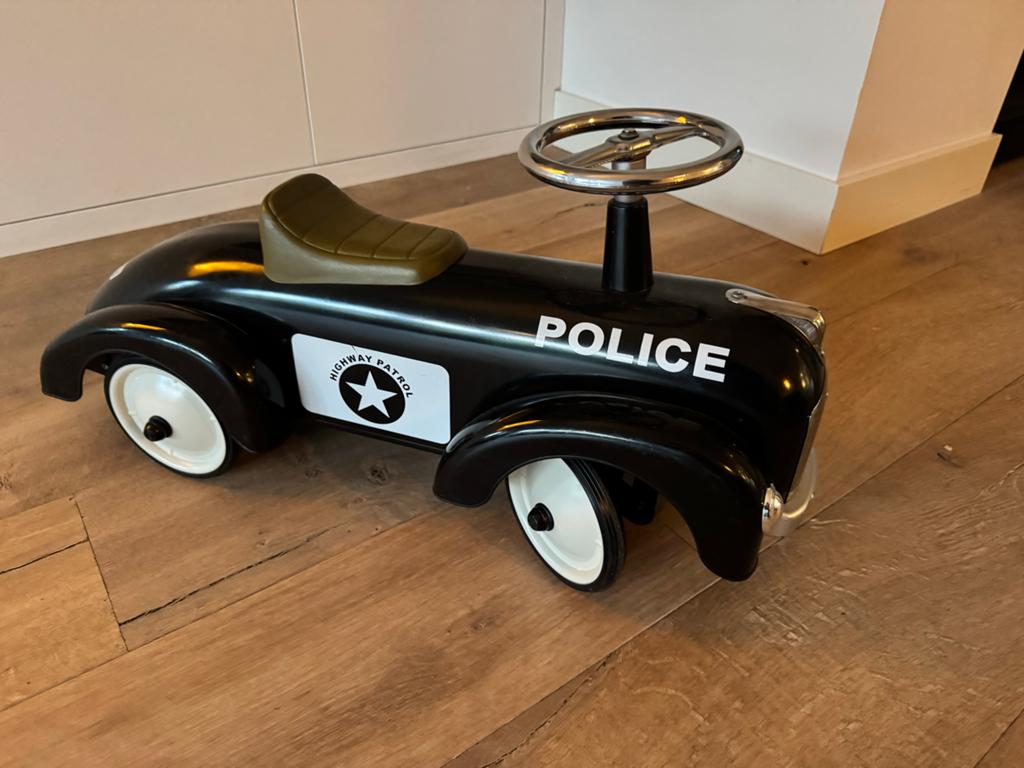 Retro Politie Loopauto, Ophalen, Zo goed als nieuw