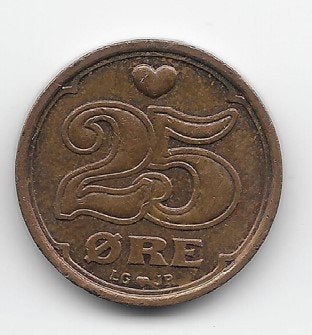 Denemarken 25 øre 1999 KM# 868.1, Verzenden, Overige landen, Losse munt