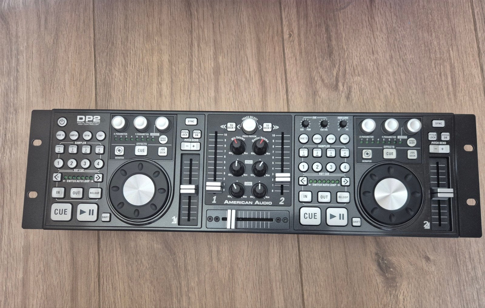 American Audio DP2 MIDI Controller, Ophalen of Verzenden, Zo goed als nieuw, Dj-set, Overige merken