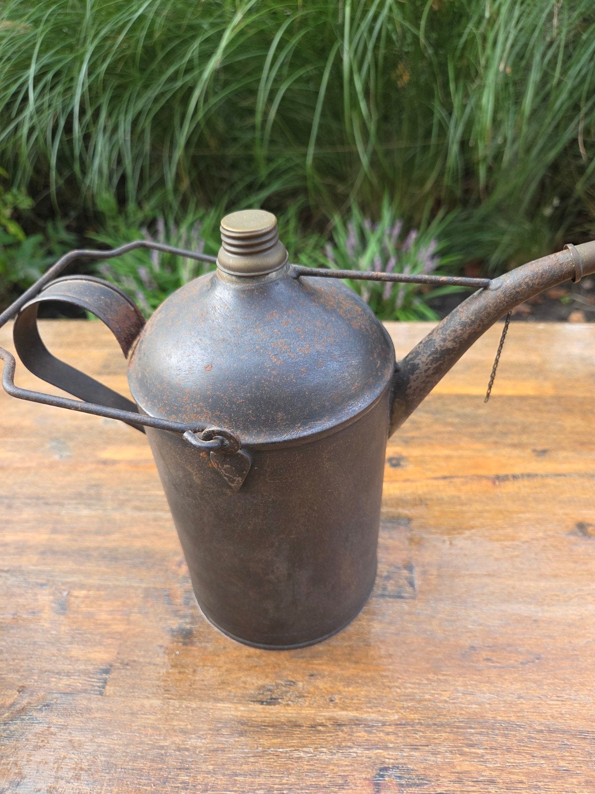 Antieke oliekan, Ophalen of Verzenden