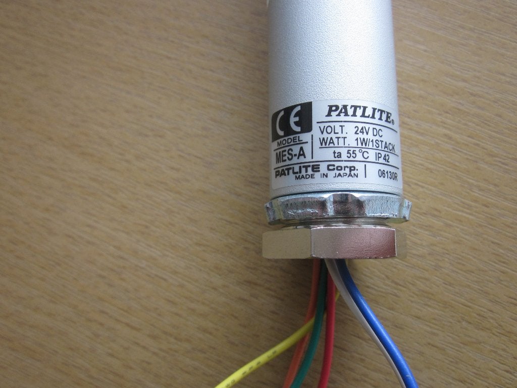 Verlichting Signaaltower Patlite 24 volt, 3 kleuren, Ophalen, Zo goed als nieuw, Overige typen