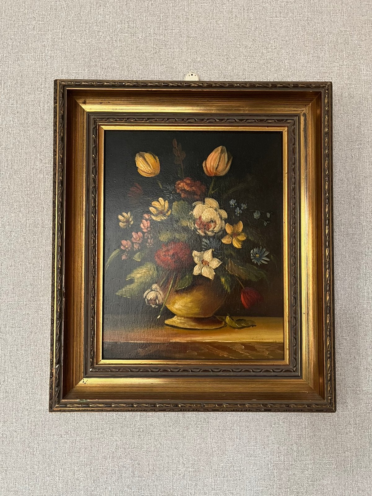 Stilleven, Ophalen, Bloemen, Paneel