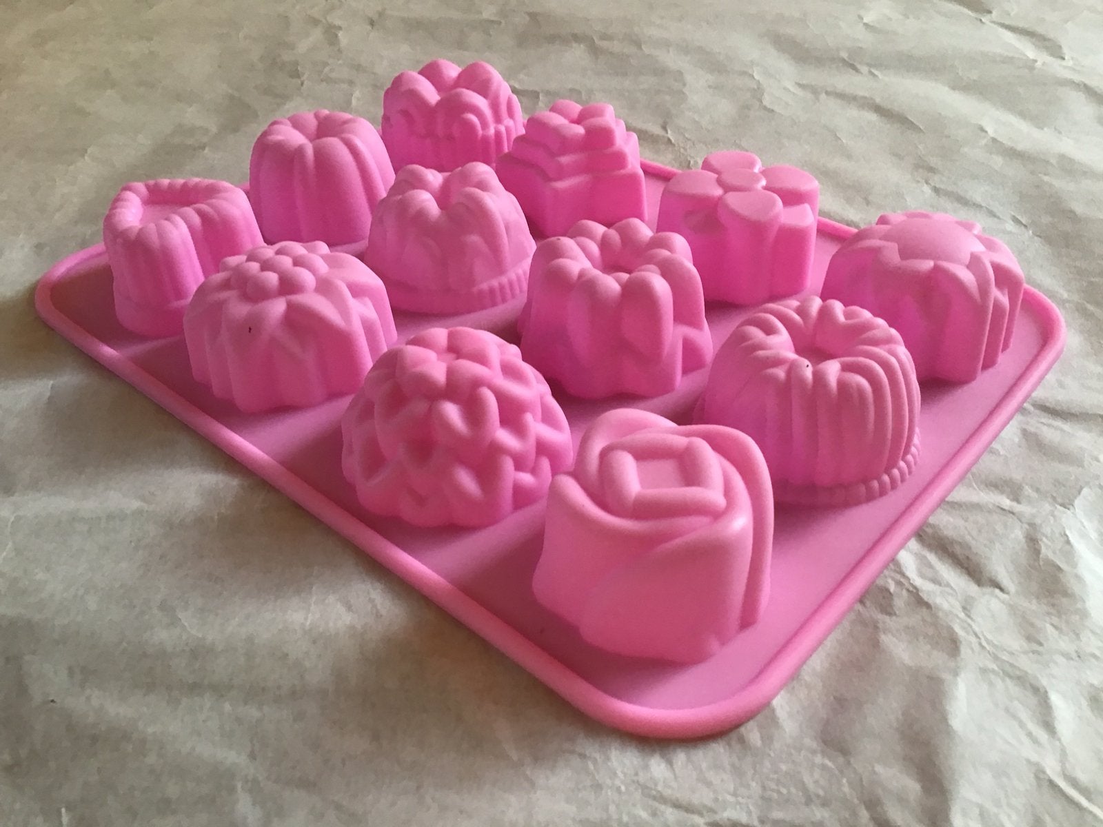 Siliconen mal bakvorm chocolade bonbon zeep gips ijs - NIEUW, Ophalen of Verzenden, Nieuw, Bakvorm