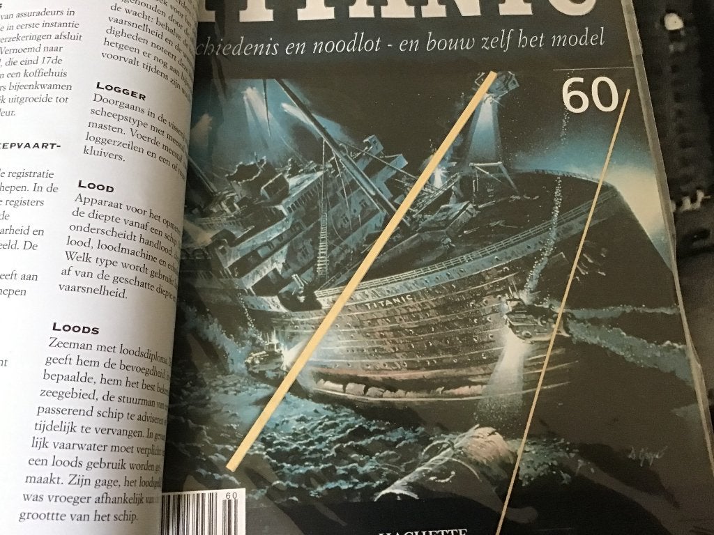 Titanic hachette edition 1m05 verder te bouwen, Verzamelen, Ophalen