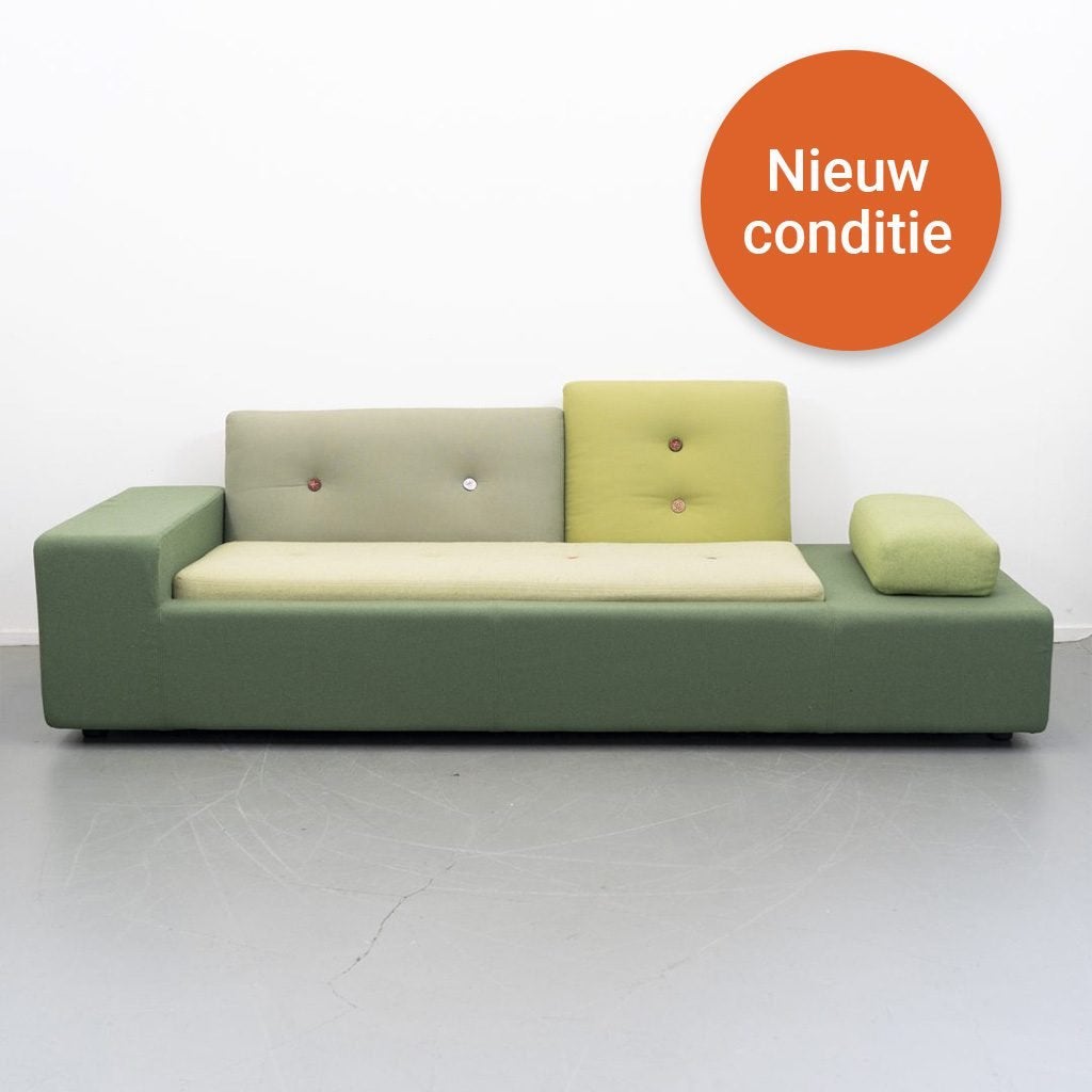 Vitra Polder Sofa XS Groen Stof, Niet ingevuld, Nieuw, Niet ingevuld, Niet ingevuld