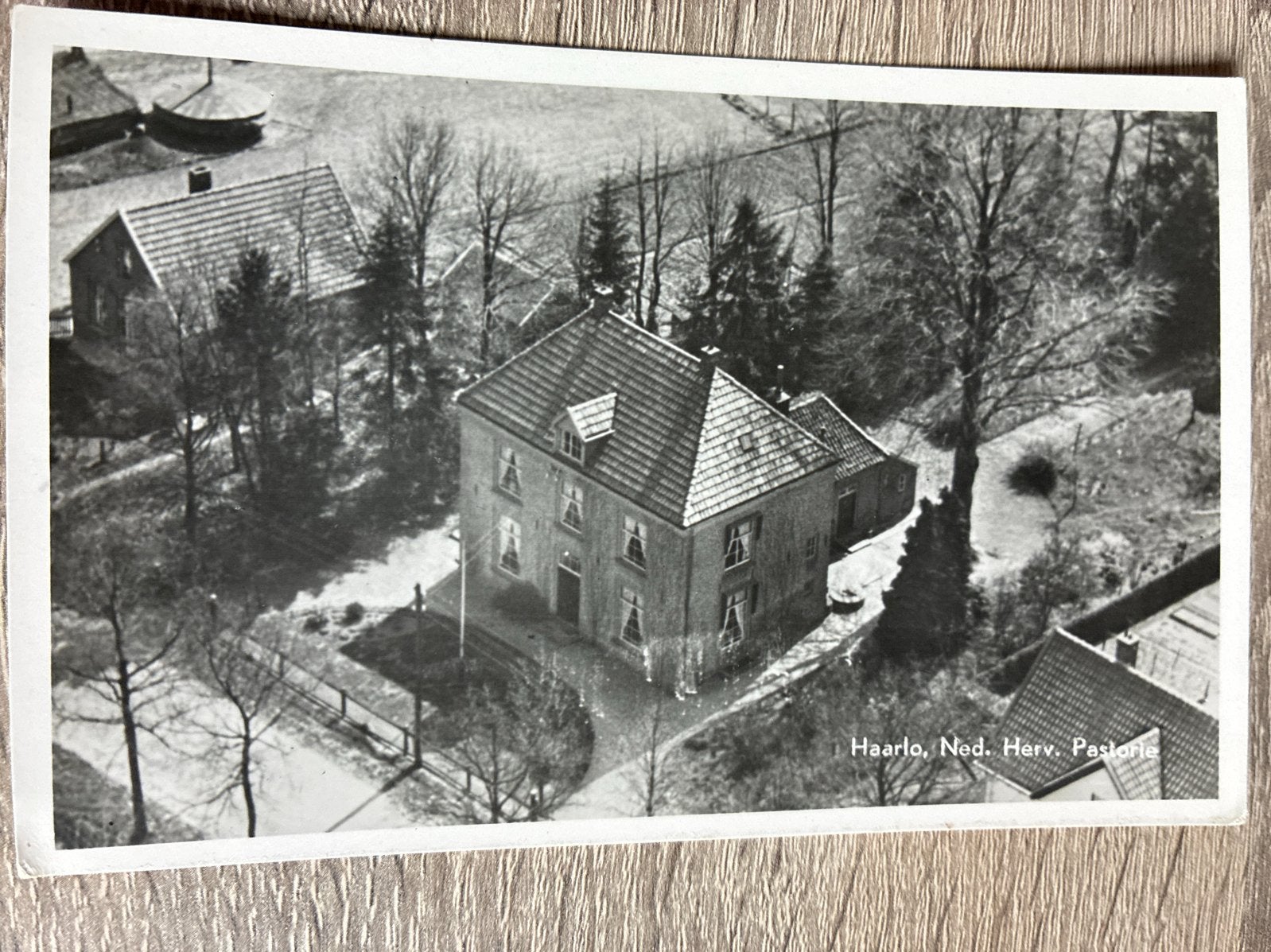 Oude Ansichtkaart Haarlo, Ned. Herv. Pastorie, Ophalen of Verzenden, 1920 tot 1940, Ongelopen, Gelderland