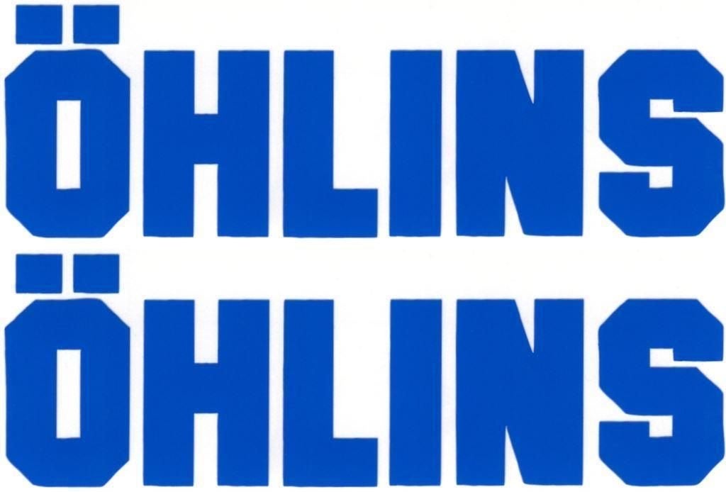 Ohlins sticker set #12, Verzenden